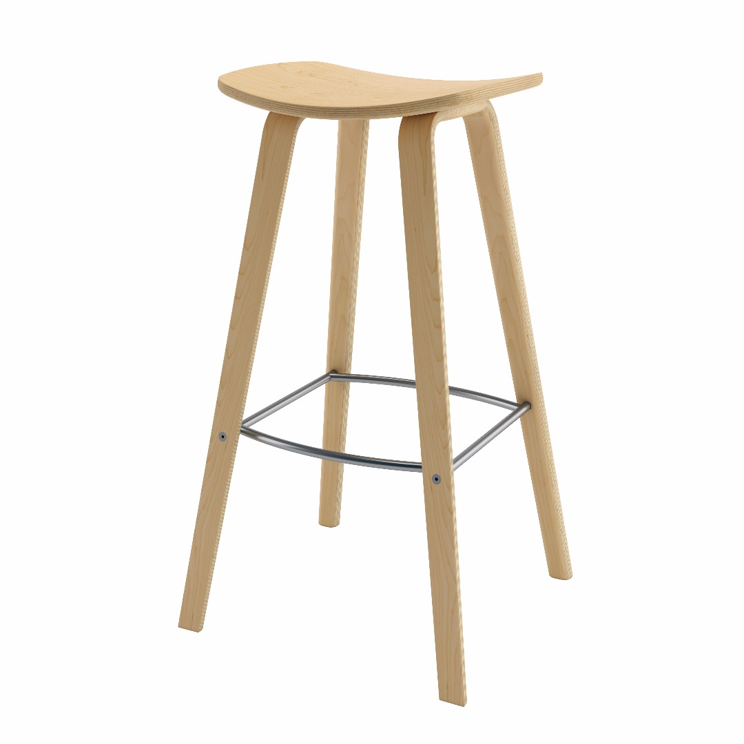 Thonet - Legacy Wood Barstool Thonet - Legacy Wood Barstool